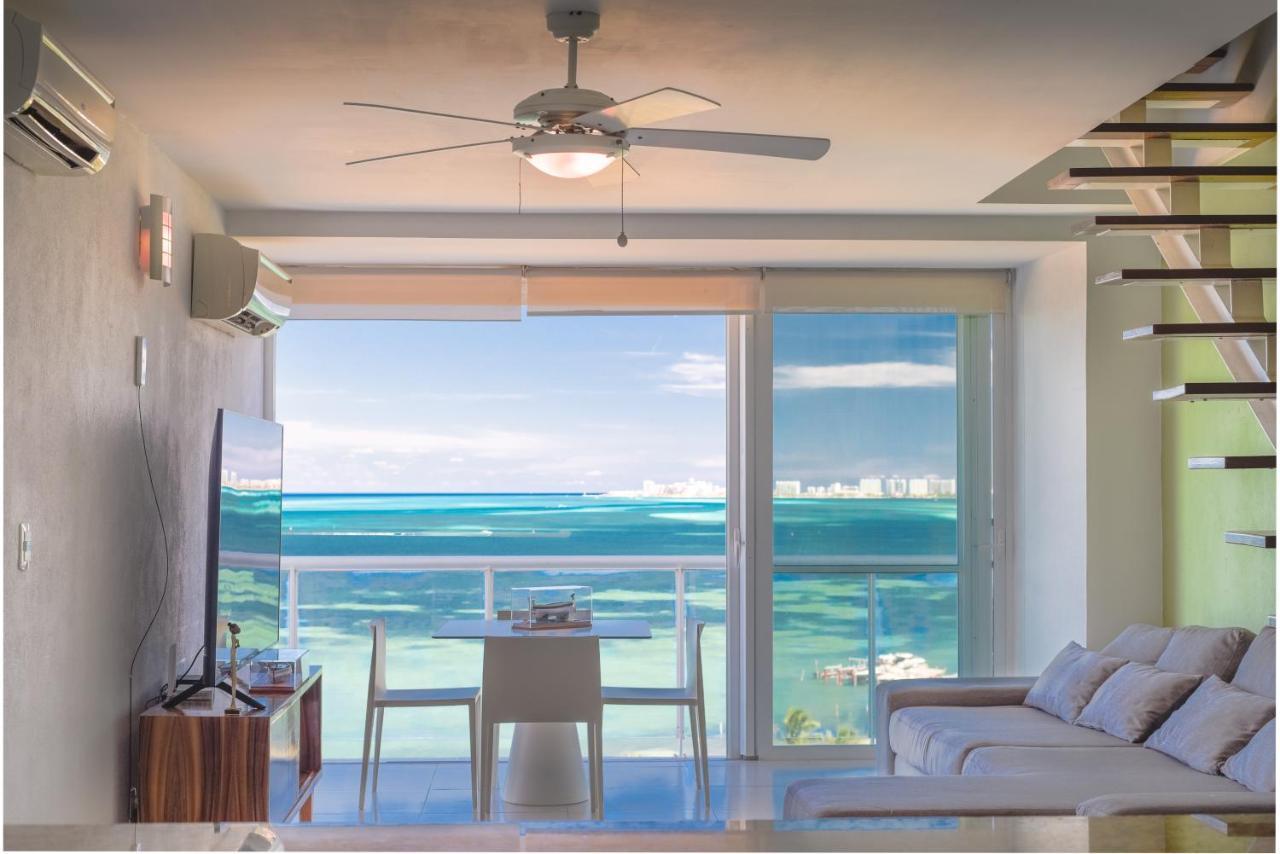 Beachfront Luxury Apartments Cancún Eksteriør billede