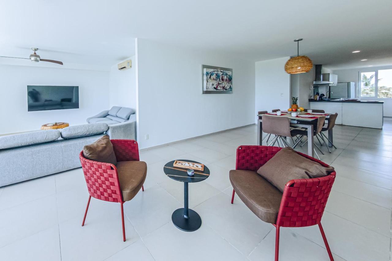 Beachfront Luxury Apartments Cancún Eksteriør billede