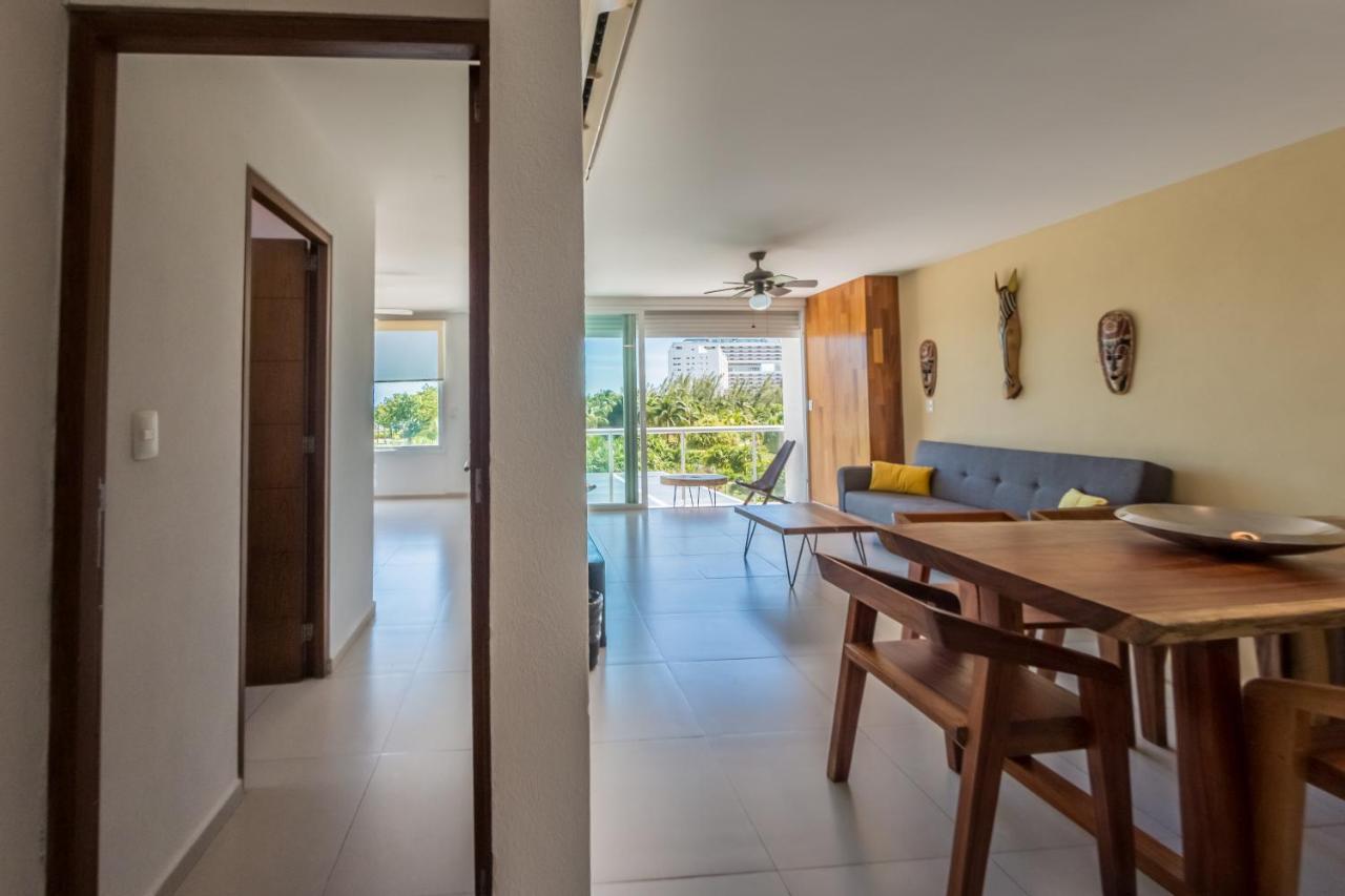 Beachfront Luxury Apartments Cancún Eksteriør billede