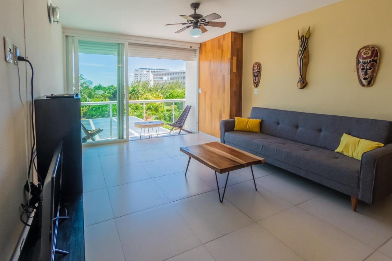 Beachfront Luxury Apartments Cancún Eksteriør billede